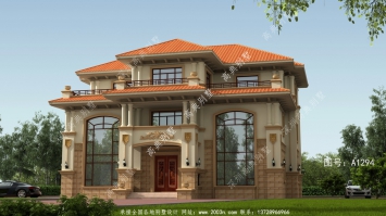 建造高端大气欧式别墅，乡村生活比城市美好