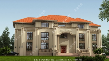实用经典造价实惠的欧式三层别墅
