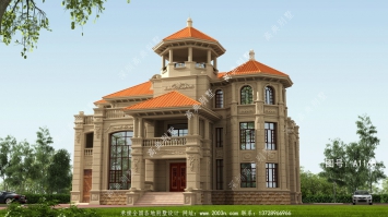 外型靓，布局赞欧式三层农村自建别墅