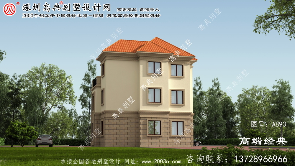 南康市农村别墅房型图