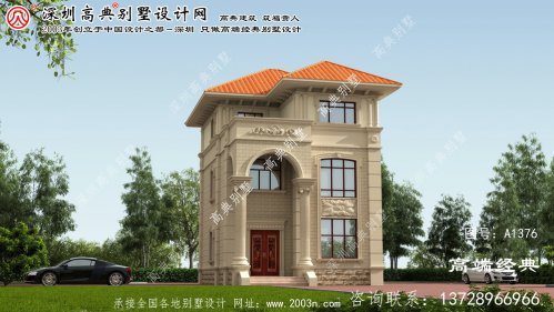 阜平县农村别墅设计图	