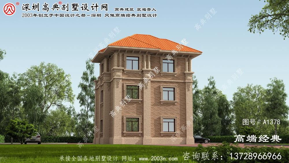 安新县三层小别墅内部设计图