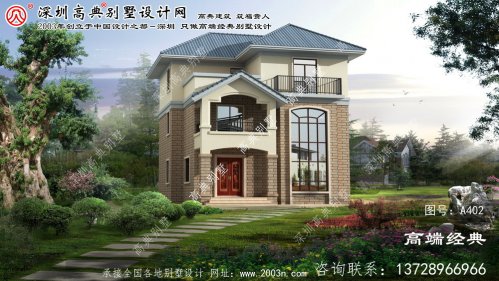 鸡冠区农村房屋庭院设计图