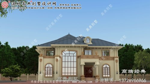 邻水县别墅设计外观