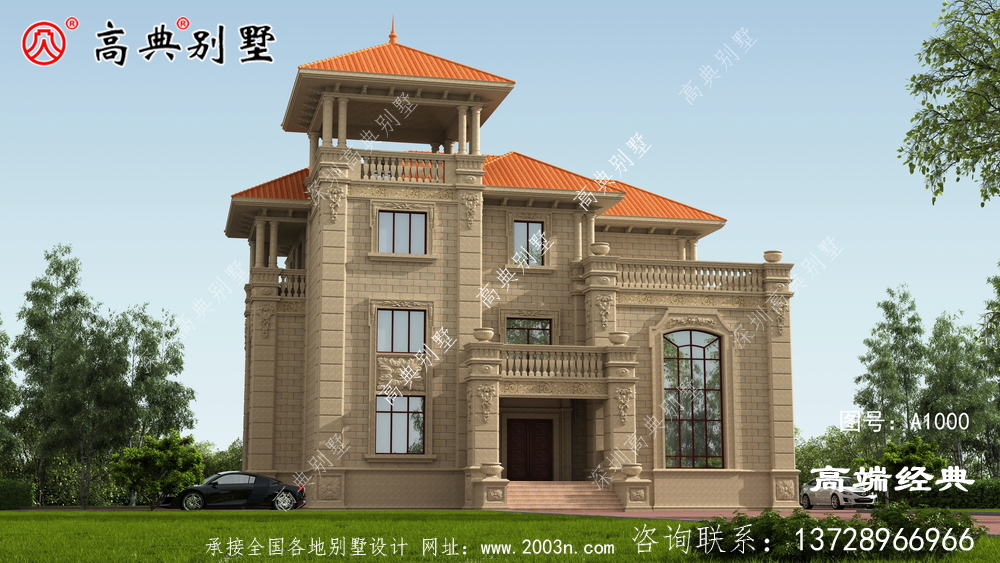 100平米农村自建房设计图