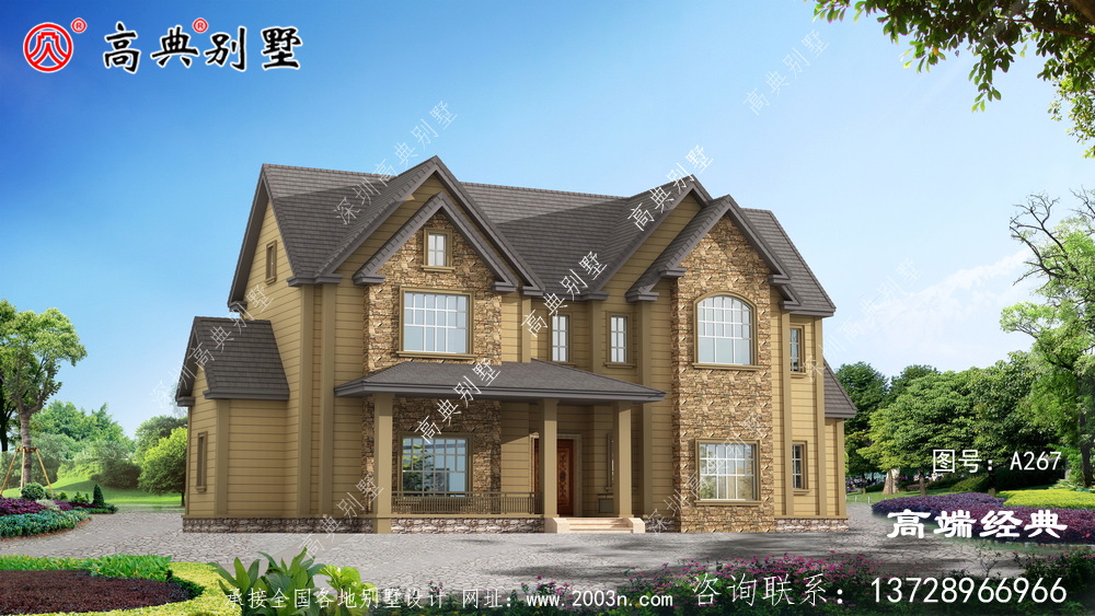 农村20万自建房图居住真的很是惬意