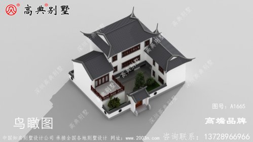 二层农村自建房设计平面图给人一种简洁优雅的整体印象 ！