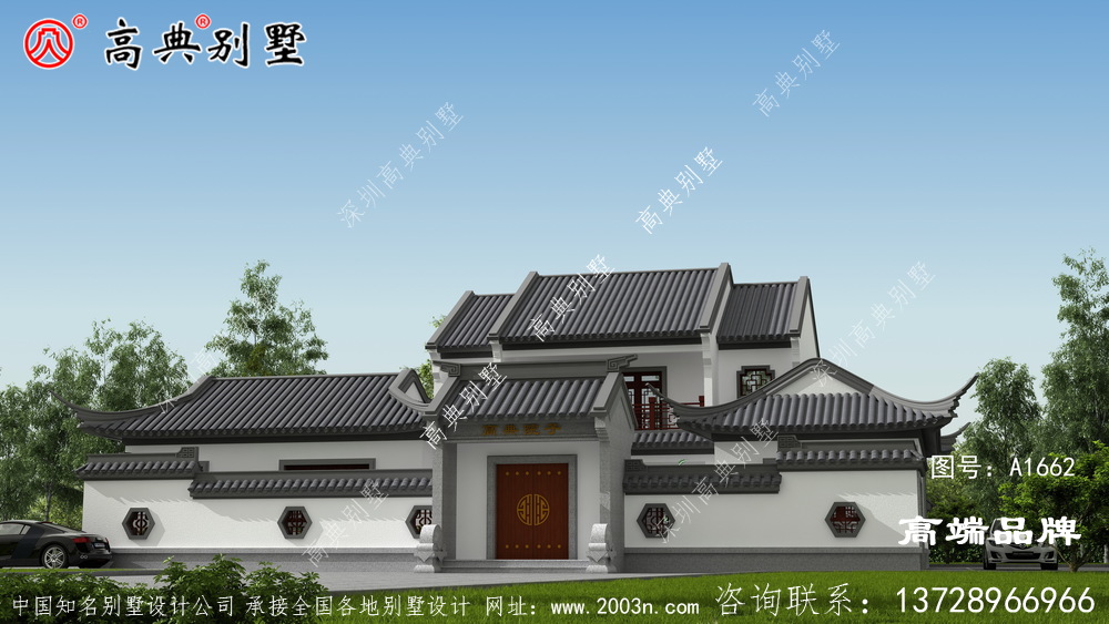 私人自建房设计图纸建一座漂亮大气的别墅