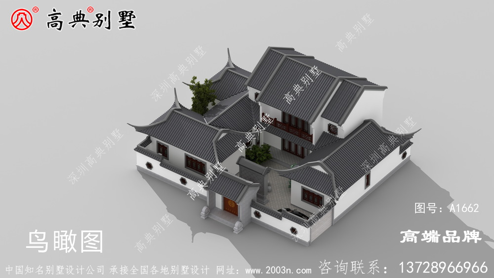私人自建房设计图纸建一座漂亮大气的别墅