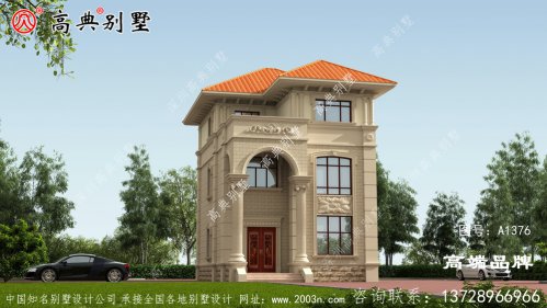 农村93平方米小户型别墅，适合宅地小的朋友建