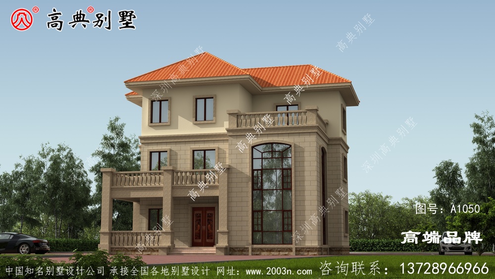 农村小别墅建设图十分简洁大气