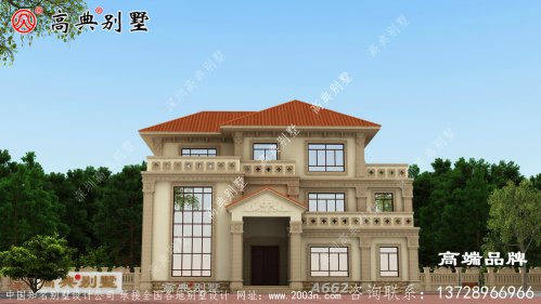农村建房颜值都很符合当下的审美