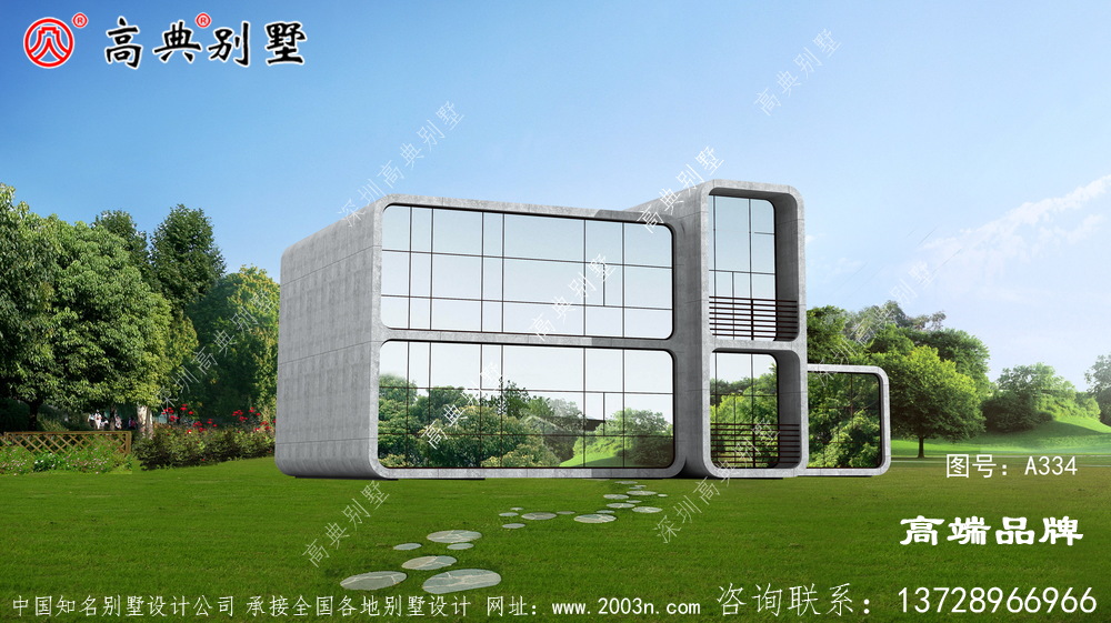 农村2层房屋设计图设计线条流畅,层次分明