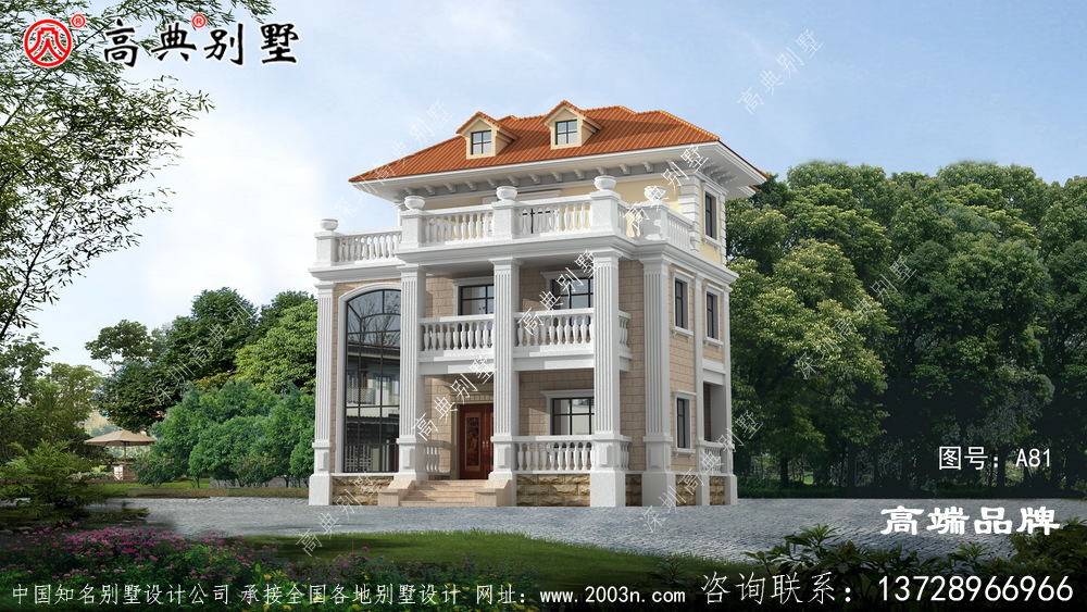 农村三层别墅设计图纸及效果图大全盖在老家不会过时