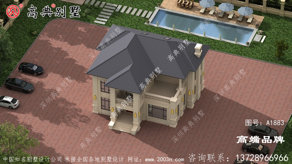 别墅怎么设计造型非常好看雅致。	