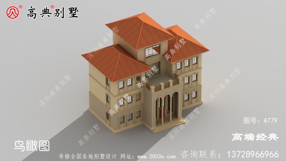 最实用农村四层别墅设计图，盖完绝对不后悔