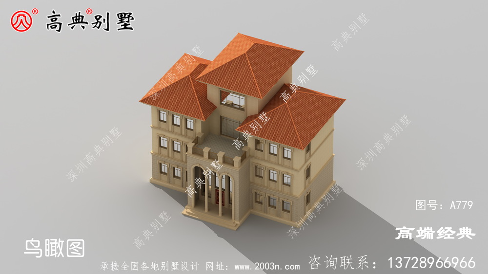 最实用农村四层别墅设计图，盖完绝对不后悔