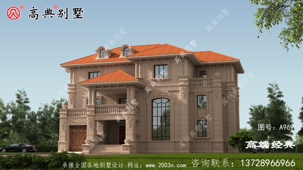 韩城市农村自建房效果图，为大户型而生，心动不如行动农