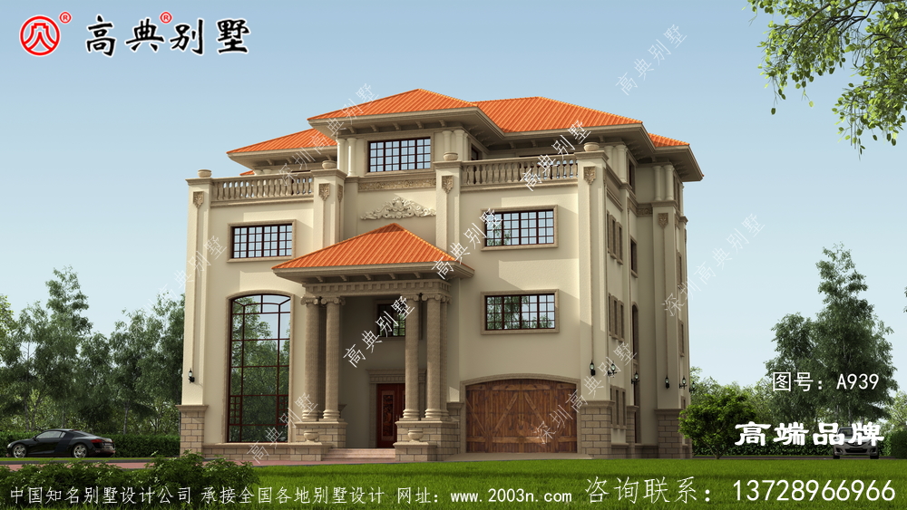 293平方建房设计图户型虽小布局合理