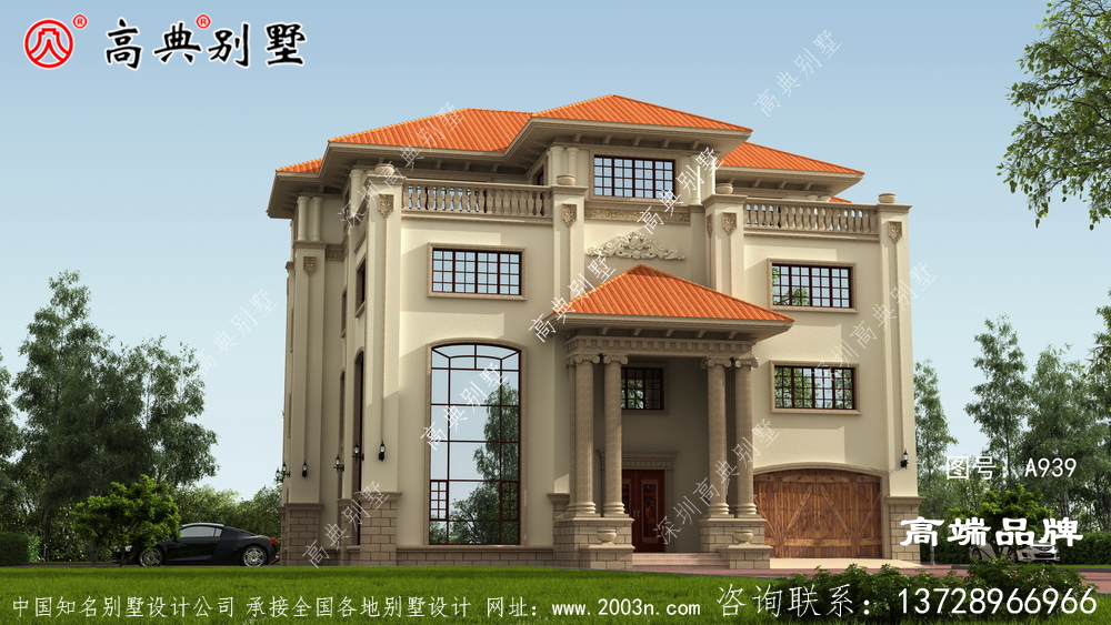 293平方建房设计图户型虽小布局合理