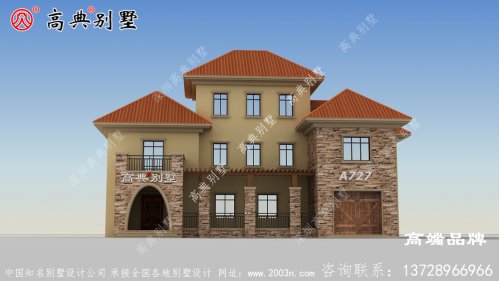 别墅外观效果图高端大气之选