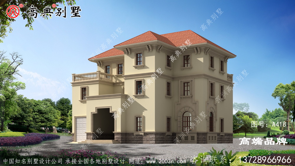 农村单层住宅设计图美观大气又耐看