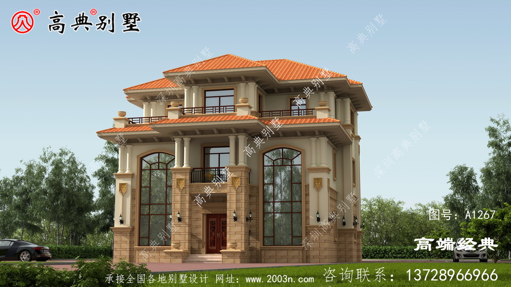 冀州市农村最实用的三层房效果图，你最喜欢哪一套