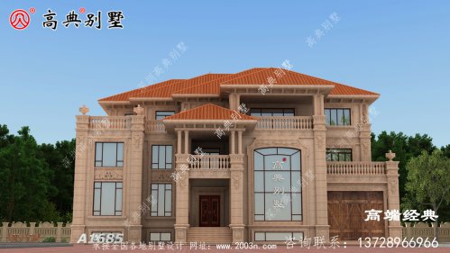 欧式石材别墅内敛深沉，优雅含蓄