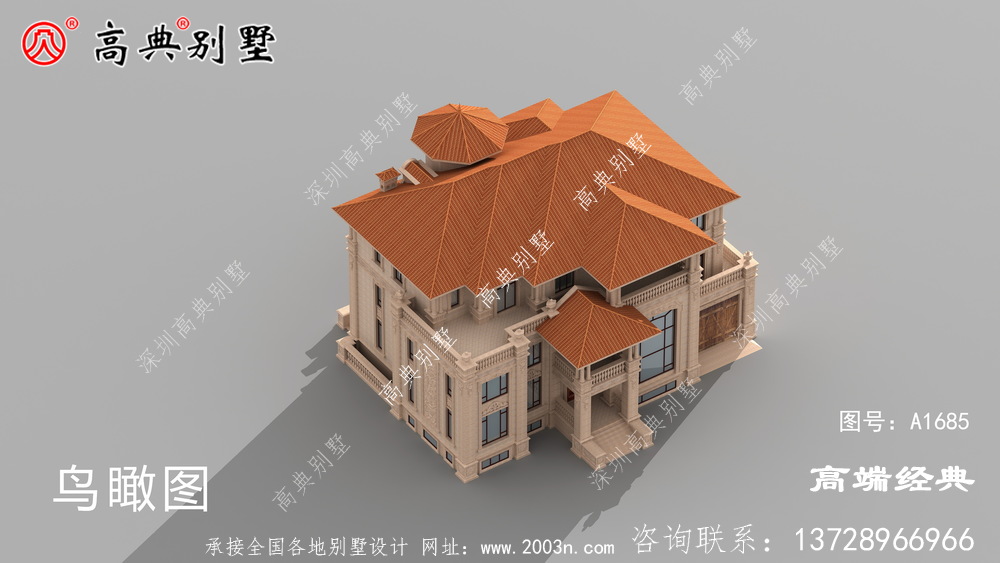 欧式石材别墅内敛深沉,优雅含蓄