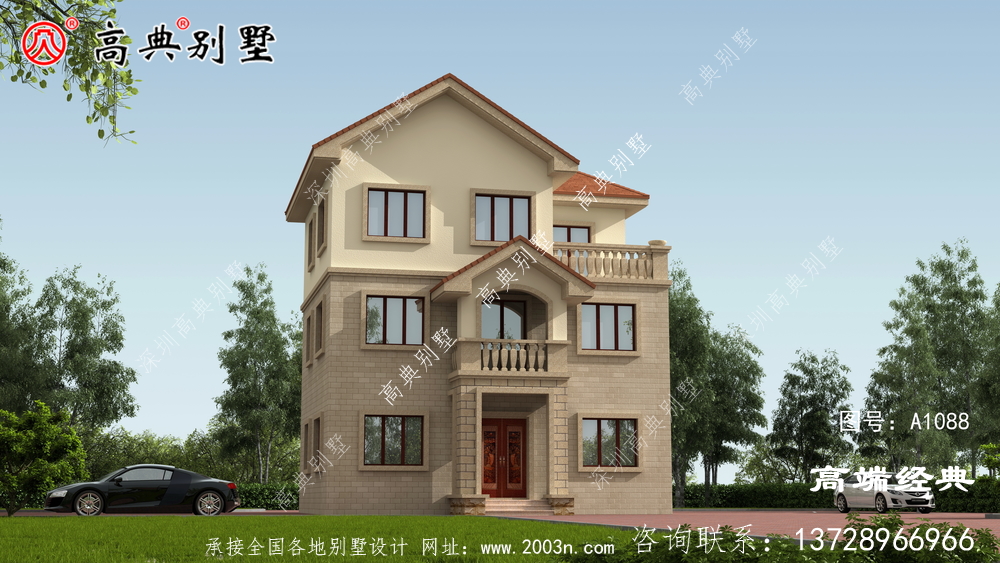 飘窗设计使得房屋整体采光通透