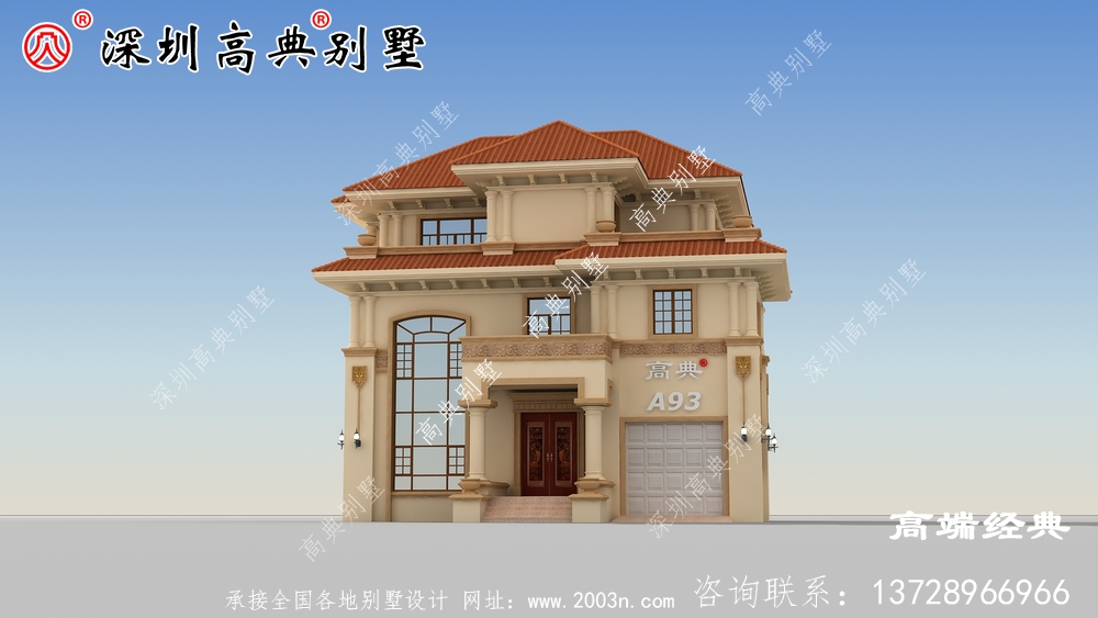 2020年三层豪华别墅图，精致典雅，看过之后搬砖更有力气了