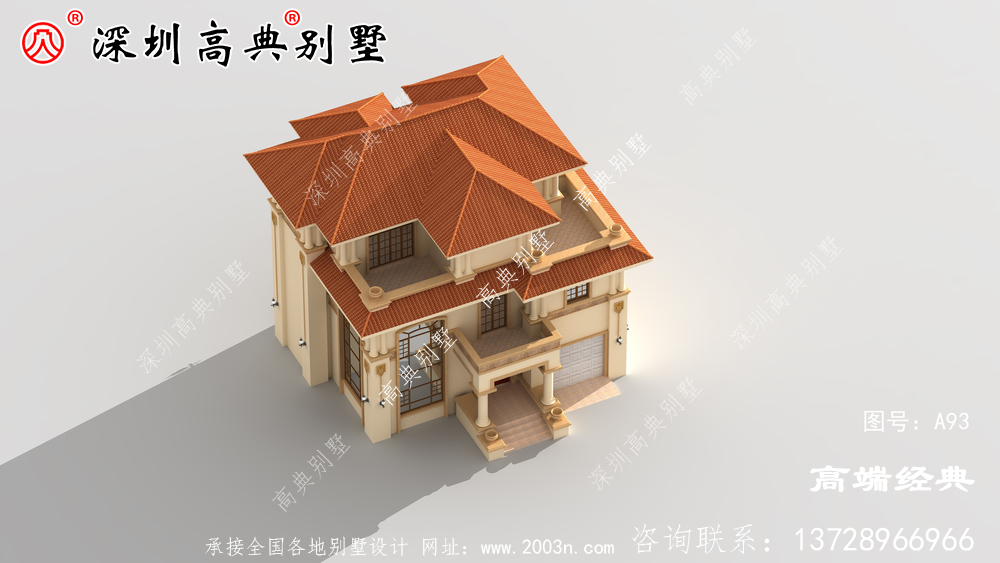 2020年三层豪华别墅图，精致典雅，看过之后搬砖更有力气了