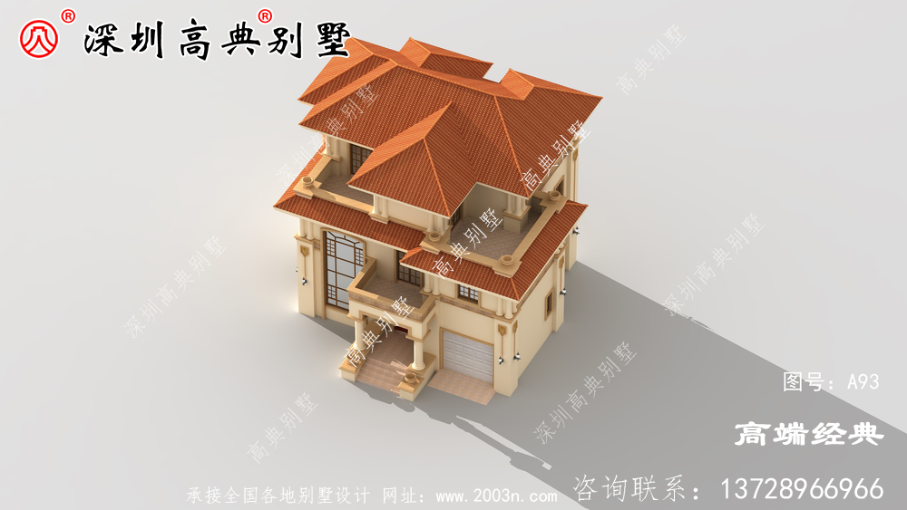 2020年三层豪华别墅图，精致典雅，看过之后搬砖更有力气了