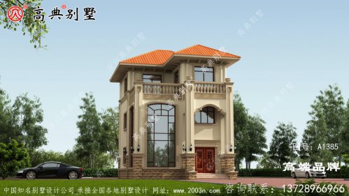 大落地窗的设计和露台的设计，视角效果一流。
