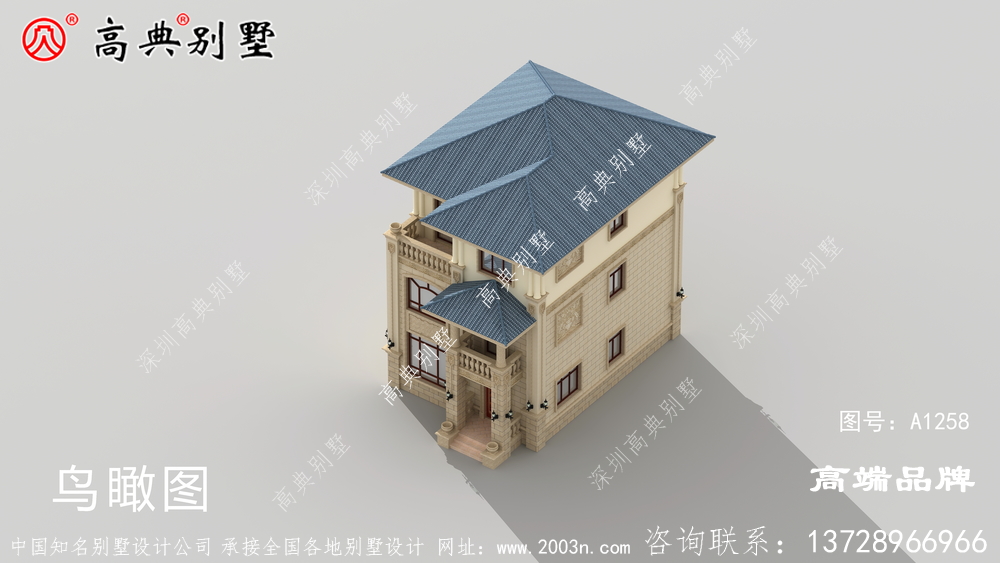 整个立面造型极具艺术感