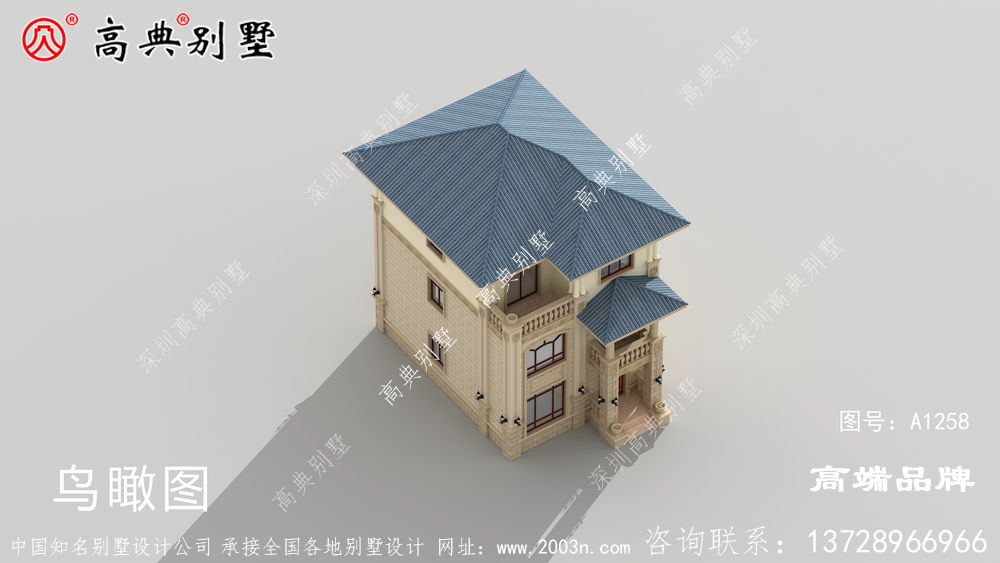 整个立面造型极具艺术感