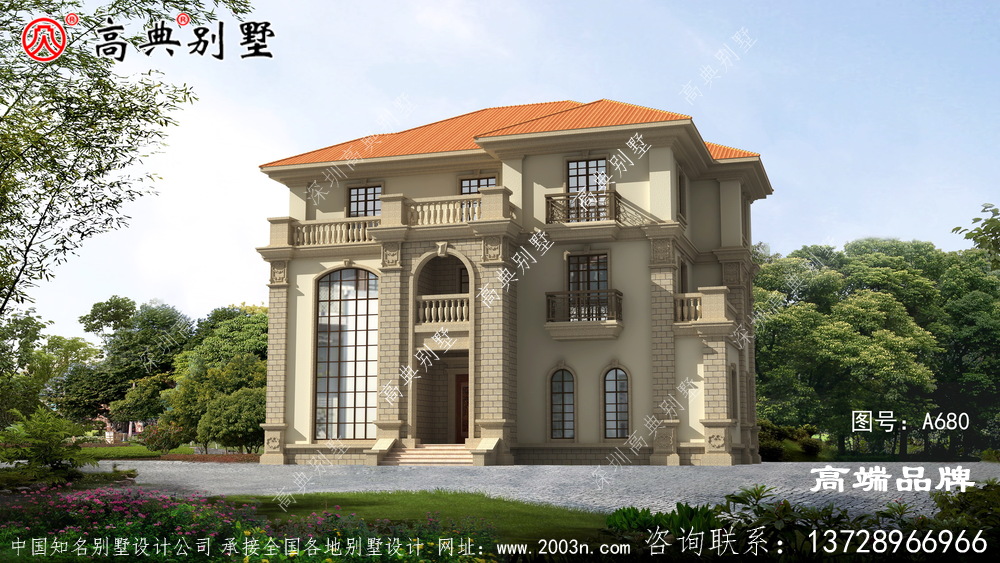 细节处精雕细琢,点缀雕花石刻提升建筑主体的美观度