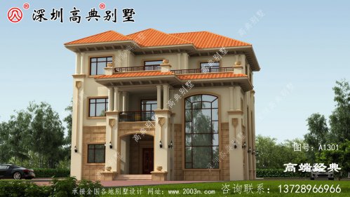 经典农村自建房，火爆了全村，建一栋，能成为全村模仿对象。