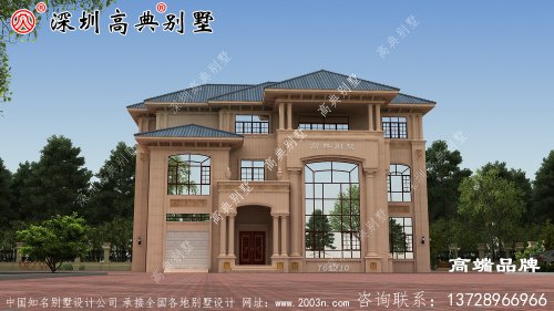 农村自建房，简单实用，造价50万，农村建房必选
