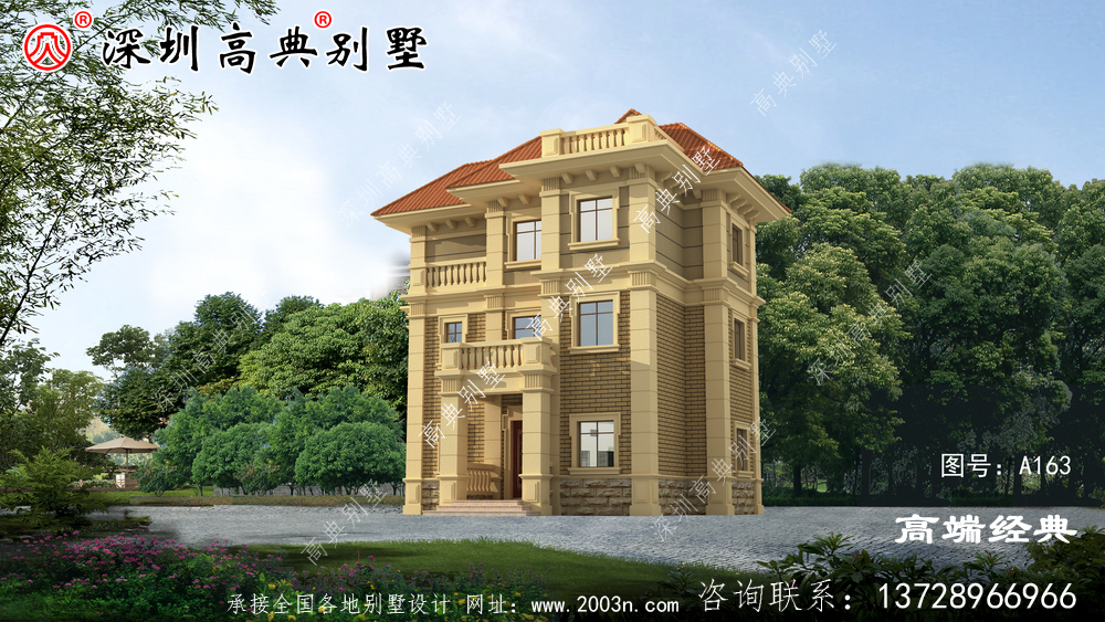 三层楼房设计图纸,真正值得建的好房子,让乡村别墅不再平凡