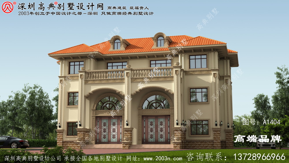 2021新款三层别墅外观漂亮，看一眼就爱上
