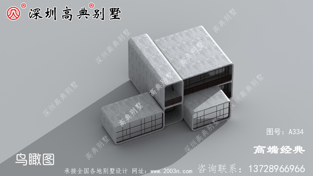 二层现代带别墅图,完美的农村别墅,理想中的居住场所