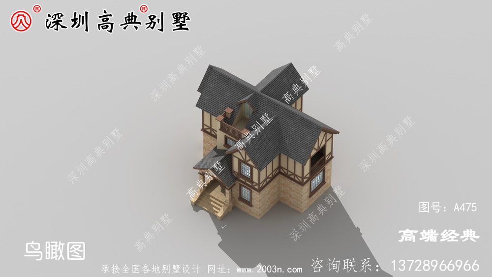 农村简单大气二层楼房图片，2021最新设计，简约又不失大气