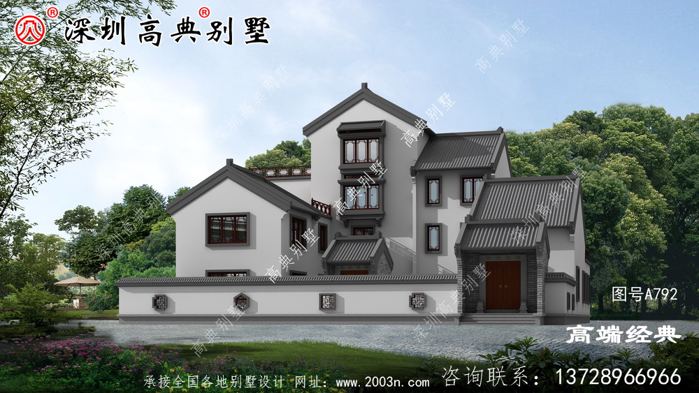农村299平方建房样图设计,2021最新款,建房一定要看