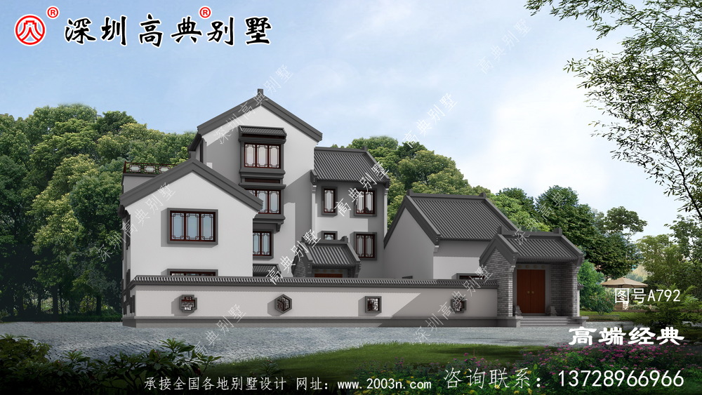 农村299平方建房样图设计,2021最新款,建房一定要看