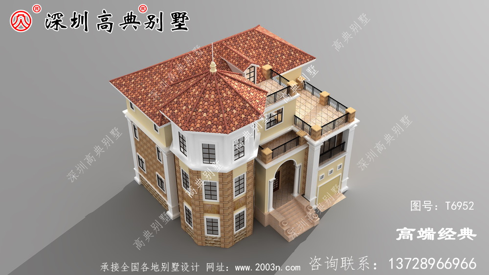 农村自营住宅三层半实景图,户型超实用!