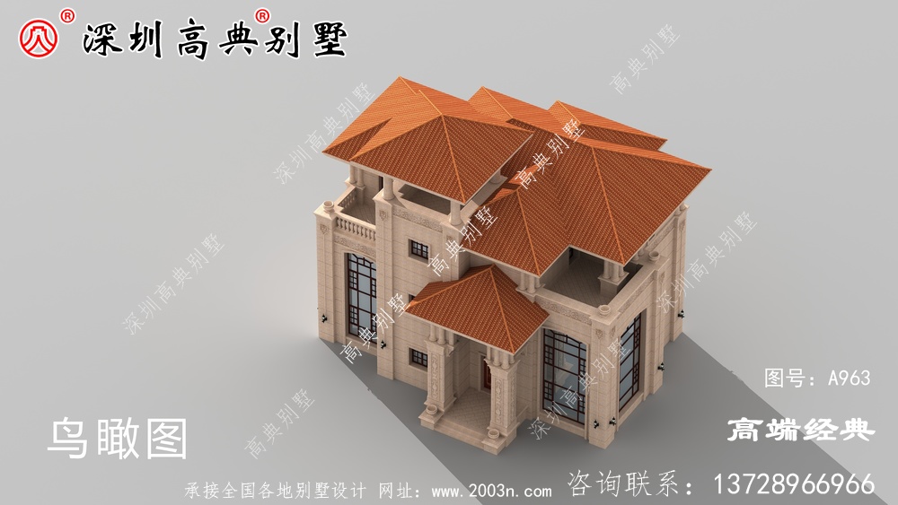 乡村三层楼的设计图,简约大气,不会让你失望。