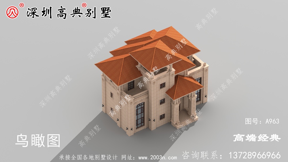 乡村三层楼的设计图,简约大气,不会让你失望。
