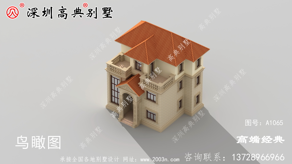 新款三层别墅图,包容性强,实用性高