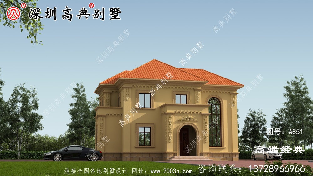 阁楼弧窗的设计画龙点眼，实用与美观兼备